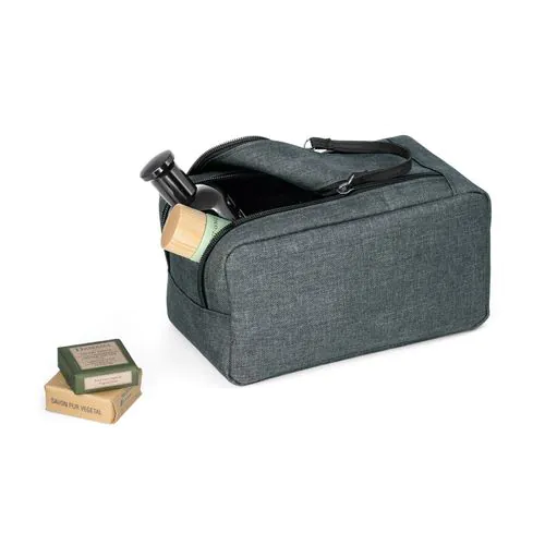 WAYNE. Toiletry bag in high density 600D with handle WAYNE. Toiletry bag in high density 600D with handle