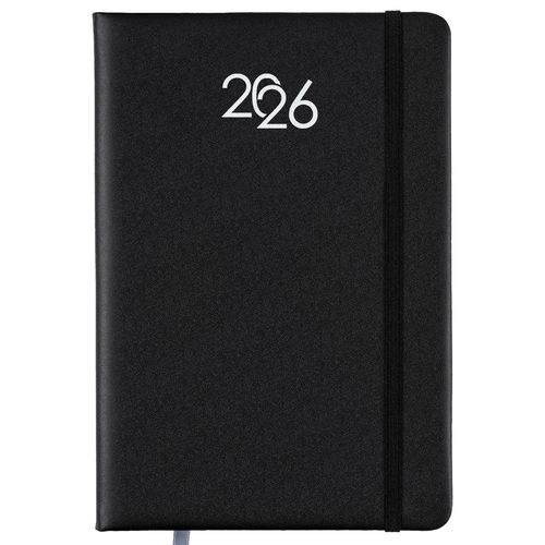 2026 daily planner with hard PU cover