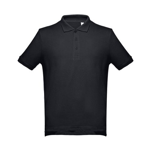 THC ADAM. Polo da uomo in cotone a maniche corte