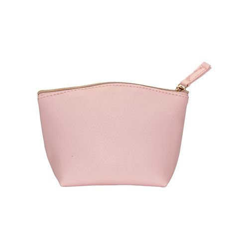 Multipurpose PU fine grain saffiano beauty case. Zipper closure and inner lining Multipurpose PU fine grain saffiano beauty case. Zipper closure and inner lining