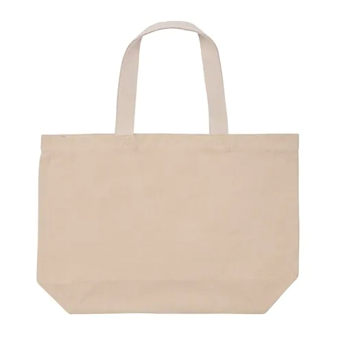 Impact Aware™ recycled canvas XL draagtas 240gsm ongeverfd Impact Aware™ recycled canvas XL draagtas 240gsm ongeverfd
