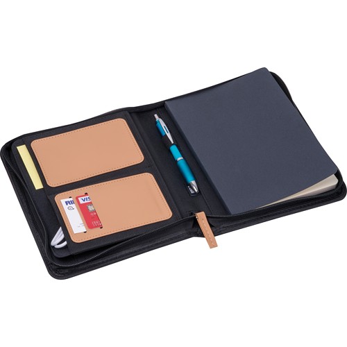 A5 writing folder made of recycled PET SHANNON