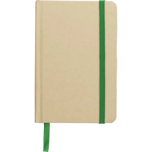 Gerecycled papieren notitieboek (A6) John Gerecycled papieren notitieboek (A6) John