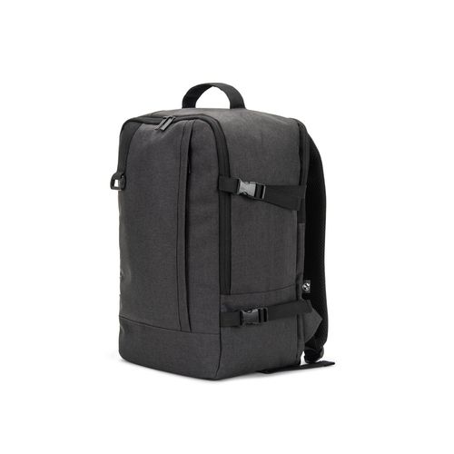 CIES. Backpack developed to fulfil the dimensions required by airlines in high-density 600D recycled polyester