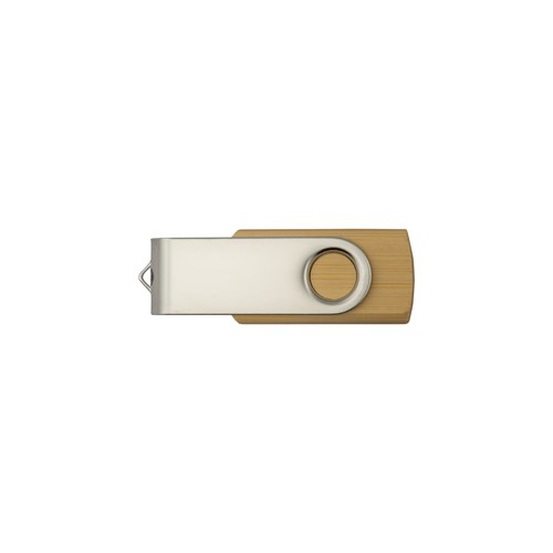 Clé USB en bambou et métal 4Gb
