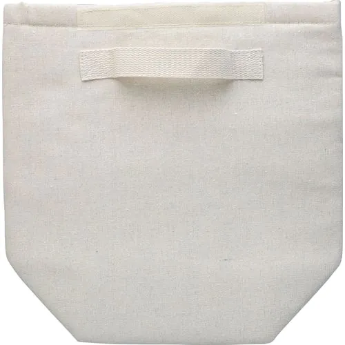 Gerecycled katoen (220 gsm) rolltop koeltas Faith