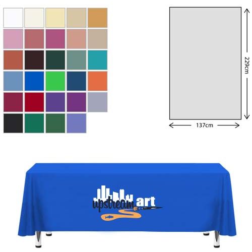 Premium Fabric Tablecloth - 138x229cm (5ft Table - Short Drop) Premium Fabric Tablecloth - 138x229cm (5ft Table - Short Drop)