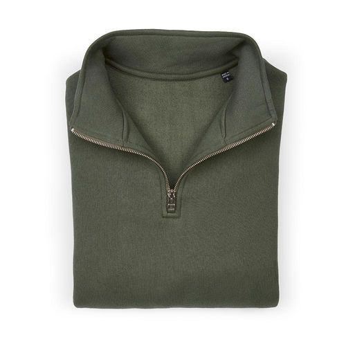 Felpa Malibu c/ mezza cerniera. Cotone bio, rCotton e rPET. Made in Portogallo Felpa Malibu c/ mezza cerniera. Cotone bio, rCotton e rPET. Made in Portogallo