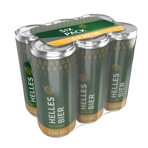 Beer (GER), 250 ml, Body Label, 6pack