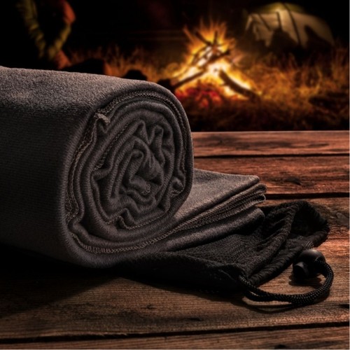 Blanket BRISA Schwarzwolf