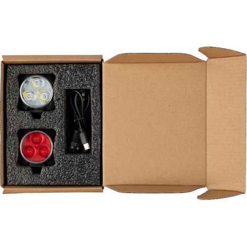 ABS rechargeable bicycle lights Elisabeth