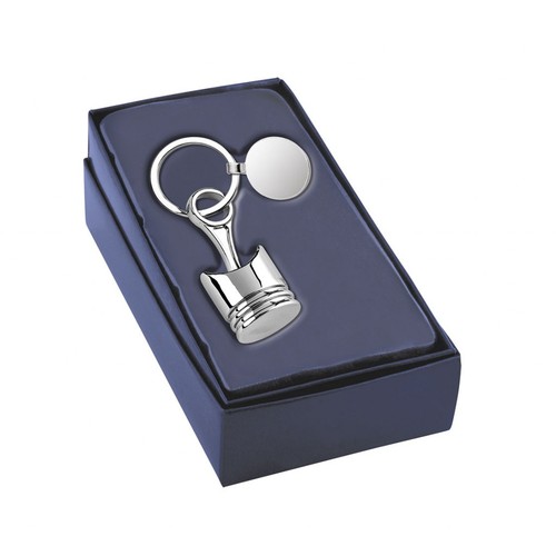 PORTE-CLÉS "PISTON" GRAND AVEC JETON PORTE-CLÉS "PISTON" GRAND AVEC JETON