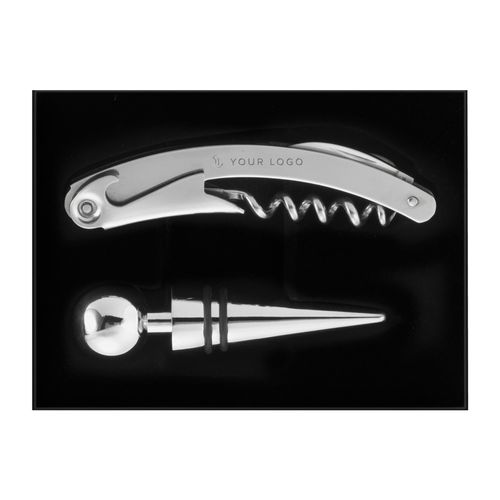 Stainless steel wine gift set Eve Stainless steel wine gift set Eve