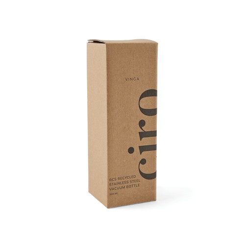 Botella vacio reciclada VINGA Ciro RCS 300 ml Botella vacio reciclada VINGA Ciro RCS 300 ml