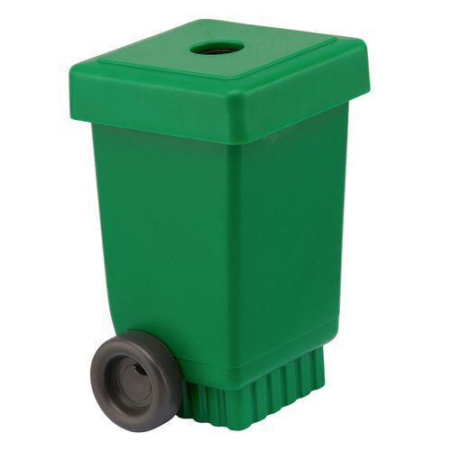 Wheelie Bin Pencil Sharpener - recycled Wheelie Bin Pencil Sharpener - recycled