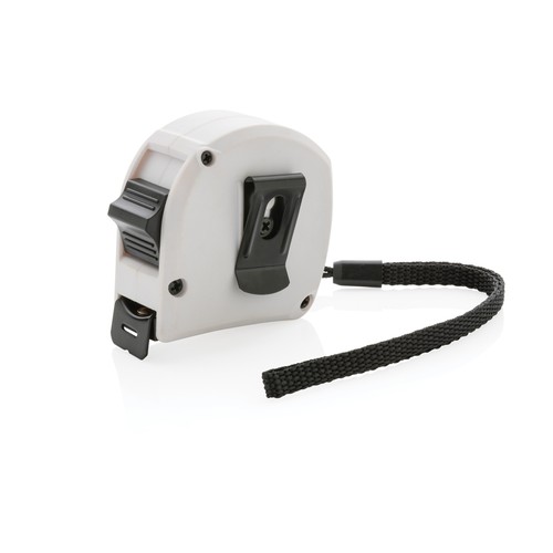 Flessometro 5m/19mm in plastica riciclata RCS e bambù