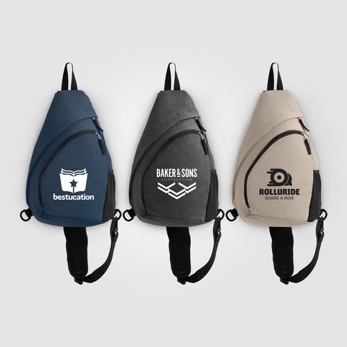 Borsa a tracolla regolabile Helsinki in nylon rPET – 15 L