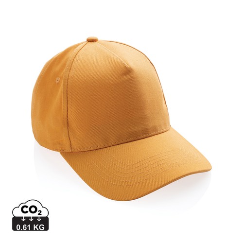 Impact 5panel 280gr Recycled cotton cap with AWARE™ tracer Impact 5panel 280gr Recycled cotton cap with AWARE™ tracer
