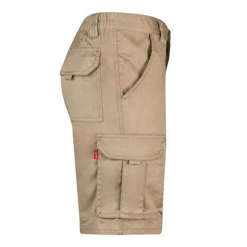 VL HEBE. Bermuda stretch, multipoches (240g/m²), en coton (46%), EME (38%) et polyester (16%) VL HEBE. Bermuda stretch, multipoches (240g/m²), en coton (46%), EME (38%) et polyester (16%)