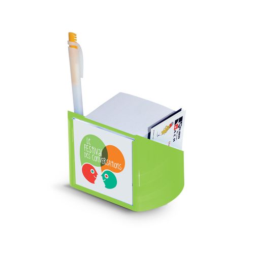 POST-IT HOLDER, 400-SHEET 74.5x74.5mm BLOCK