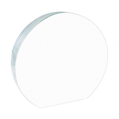 Half-round glass sublimation 120x110 mm Half-round glass sublimation 120x110 mm