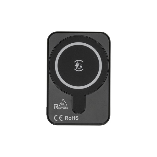 Banco de energía magnético R-ABS 5000 mAh, salida inalámbrica de 15W Banco de energía magnético R-ABS 5000 mAh, salida inalámbrica de 15W