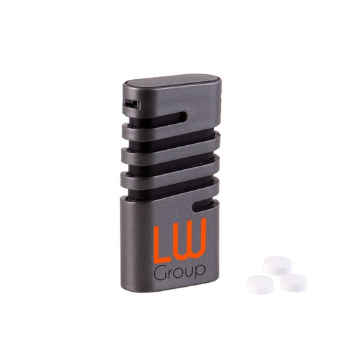 Spring dispenser met mini mints Spring dispenser met mini mints