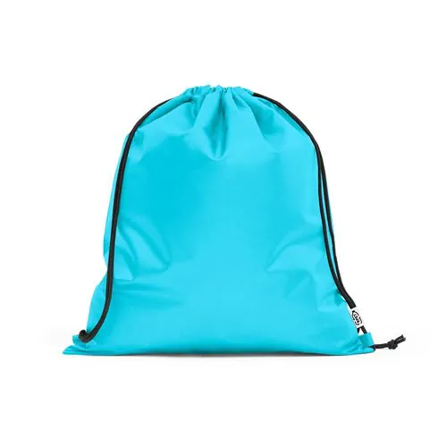 PEMBA. Gerecycled polyester (100% rPET) 190T drawstring rugtas PEMBA. Gerecycled polyester (100% rPET) 190T drawstring rugtas
