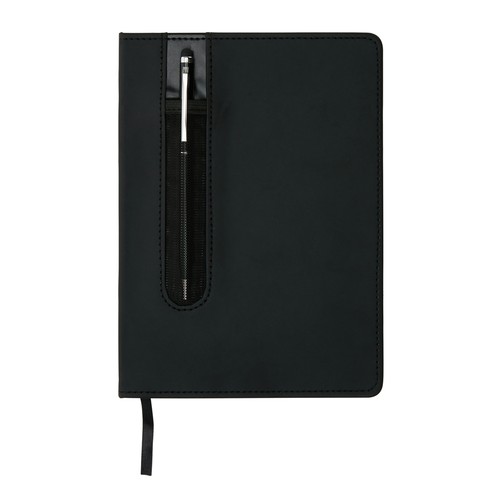 Libreta A5 PU básica con bolígrafo táctil