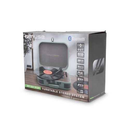 MT-207|Muse Vintage Turntable with BT-out MT-207|Muse Vintage Turntable with BT-out