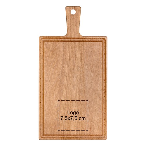 Beech board with handle 33x16 cm