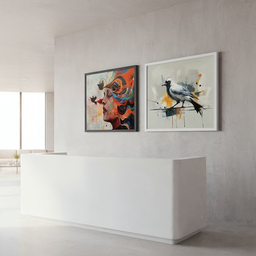 Poster encadré