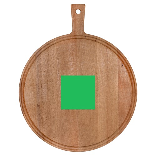 Plank rond met handvat beuken ⌀ 35 cm