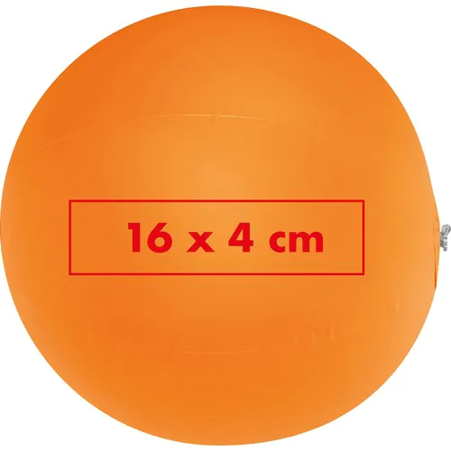 Pelota hinchable de playa frosted.
