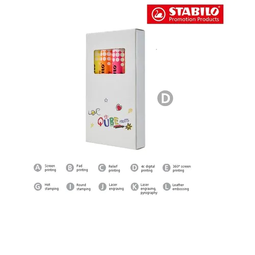 STABILO MARKdry whiteboard marker Set of 4