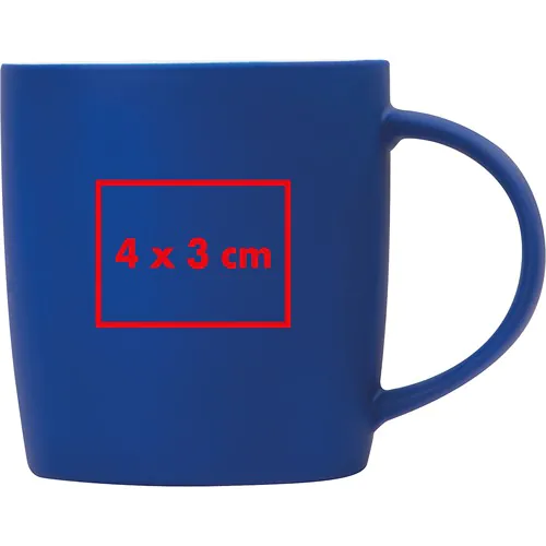 Rubberized ceramic mug Rubberized ceramic mug