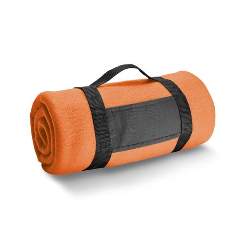 THORPE. Fleece blanket with removable handle (180 g/m²) THORPE. Fleece blanket with removable handle (180 g/m²)