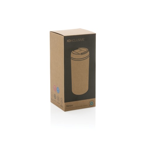 Mug Metro en acier inoxydable recyclé RCS Mug Metro en acier inoxydable recyclé RCS