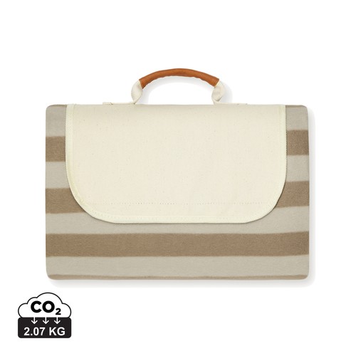 Coperta da picnic piccola VINGA Alba in rPET GRS Coperta da picnic piccola VINGA Alba in rPET GRS