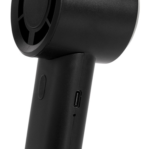 Twist RCS recycled plastic re-chargeable portable fan