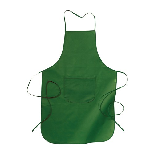 Grembiule lungo in TNT (80g/m2), con tasca frontale 60x90 cm