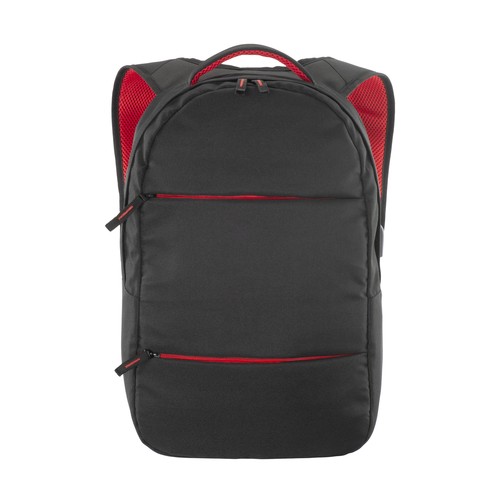 Zaino porta computer in poliestere 600D. Tasca principale porta pc e 3 tasche frontali Zaino porta computer in poliestere 600D. Tasca principale porta pc e 3 tasche frontali