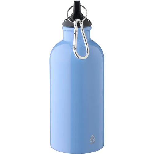 Einwandige Flasche aus recyceltem Edelstahl (400 ml) Sable Einwandige Flasche aus recyceltem Edelstahl (400 ml) Sable