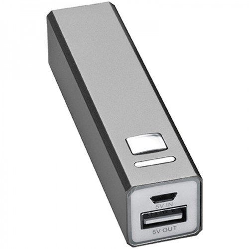 Metal power bank PORT HOPE 2200mAh Metal power bank PORT HOPE 2200mAh