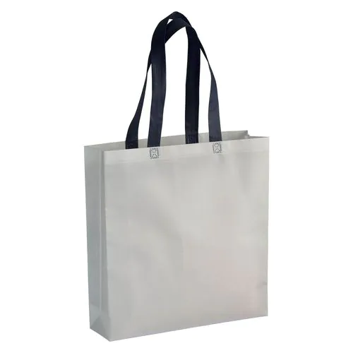 Bolsa laminada tejido no tejido, mangos largos y fuelle Bolsa laminada tejido no tejido, mangos largos y fuelle