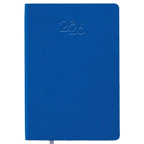 2026 daily planner with soft cover in thermo-reactive PU