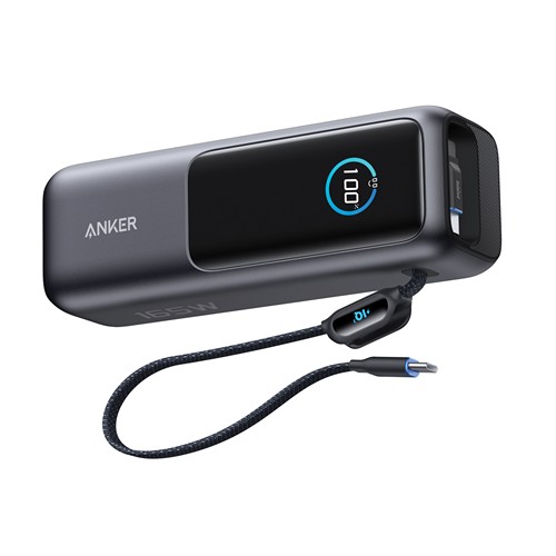 Powerbank 25.000 mAh et 165 W avec câble intégré Anker