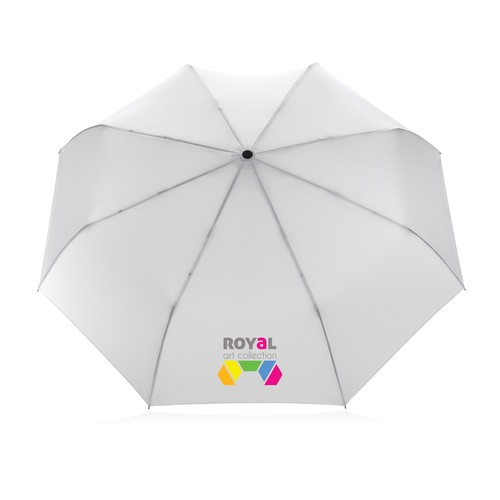 Mini ombrello bambù apri/chiudi 21" rPET 190T Impact AWARE™ Mini ombrello bambù apri/chiudi 21" rPET 190T Impact AWARE™