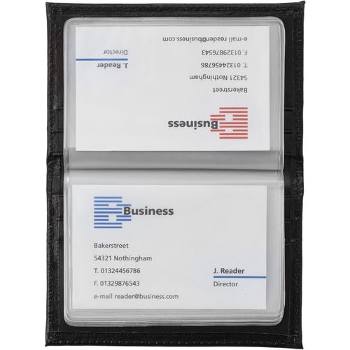 Bonded leather credit card holder Bethany