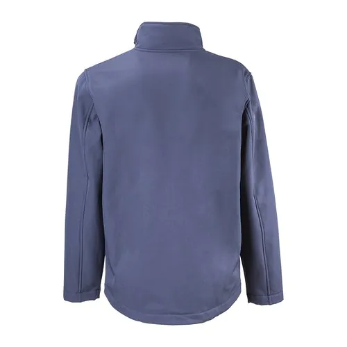 Veste softshell avec intérieur polaire, deux poches latérales et fermeture éclair